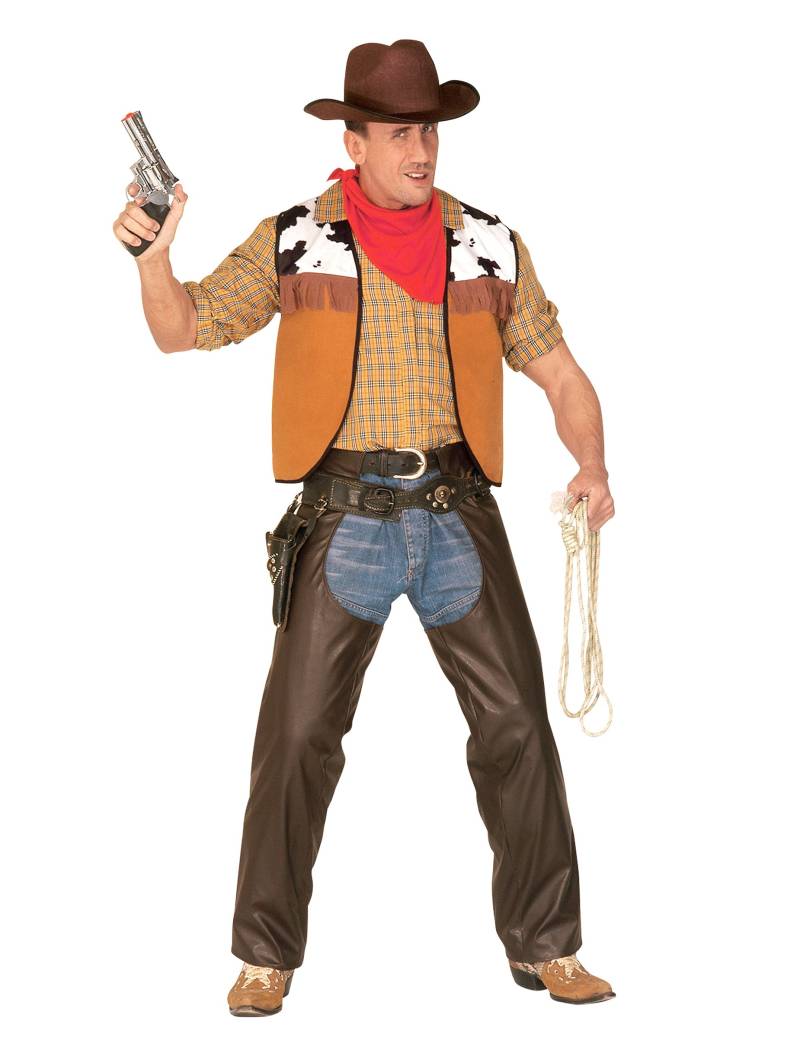 Cowboy Chaps braun Cowboy Chaps braun von WIDMANN