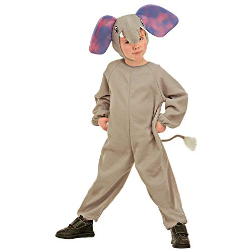 Widmann - Kinderkostüm Elefant, Overall und Kopfbedeckung, Zootier, Benjamin, Zirkus, Karneval, Fasching, Mottoparty von WIDMANN MILANO PARTY FASHION