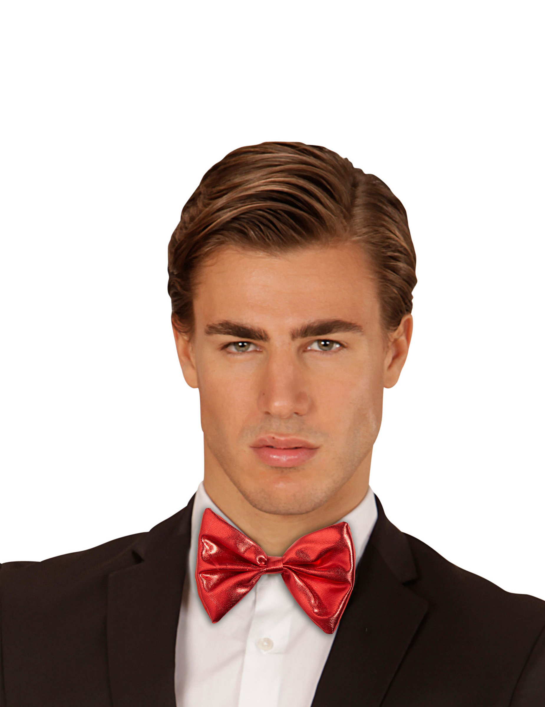 Elegante Fliege Glanz-Optik rot Elegante Fliege Glanz-Optik rot von WIDMANN