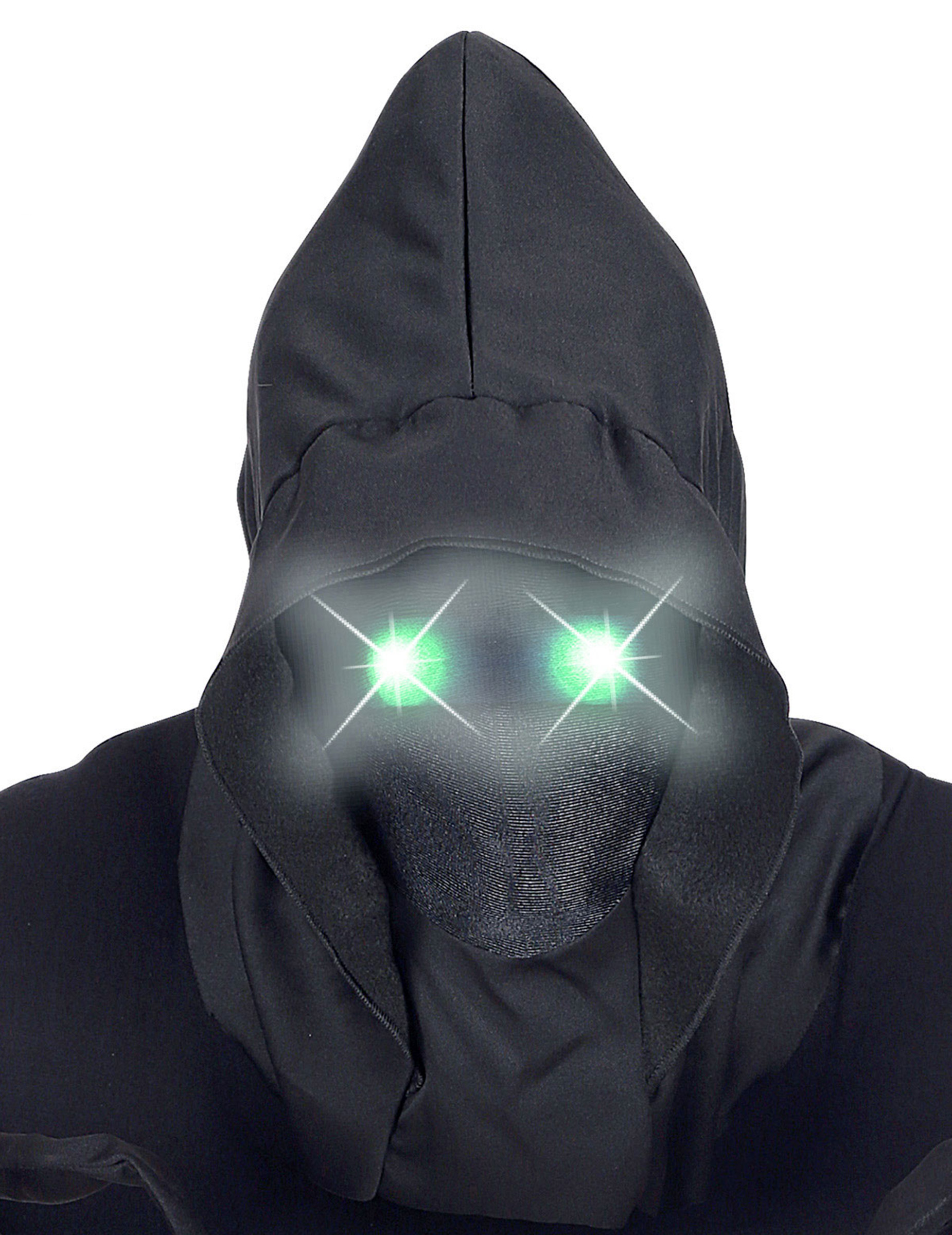 Finster-Phantom Vollmaske für Erwachsene schwarz-grün Finster-Phantom Vollmaske für Erwachsene schwarz-grün von WIDMANN