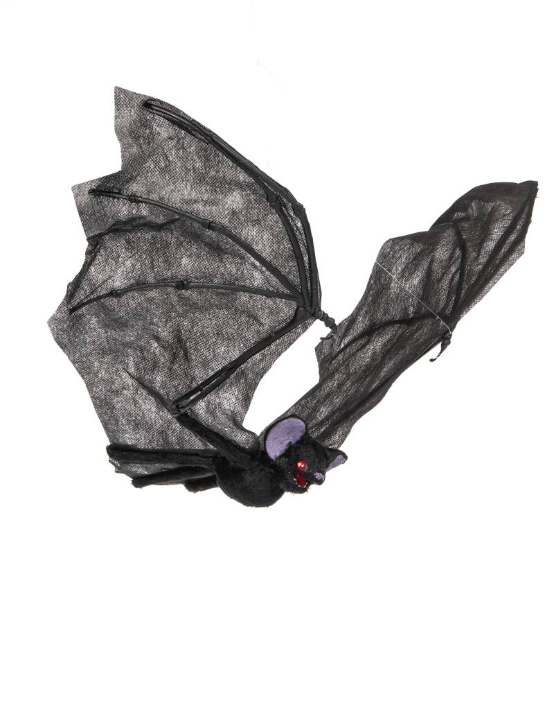 Fledermaus Halloween-Hängedeko schwarz 50cm von WIDMANN