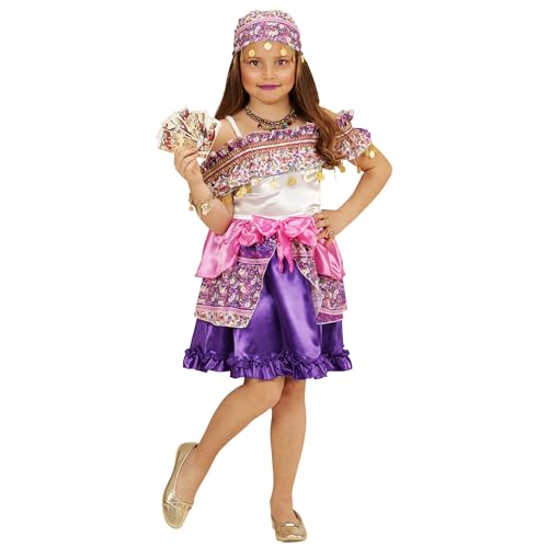 W WIDMANN MILANO Party Fashion - Kinderkostüm Zigeunerin Gipsy, Kleid und Kopftuch, Karneval, Mottoparty von W WIDMANN MILANO Party Fashion