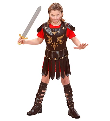 "GLADIATOR" (tunic, armour, boot covers) - (158 cm / 11-13 Years) von WIDMANN