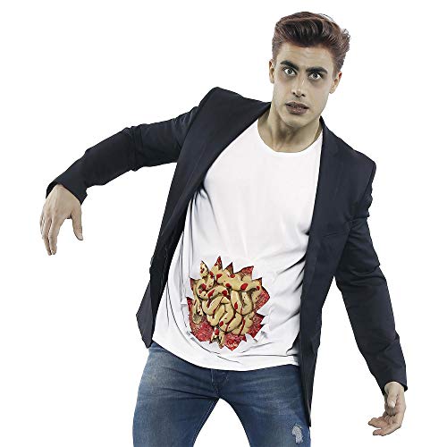 Widmann - T-Shirt mit Darm, Mottoparty, Karneval, Halloween von W WIDMANN MILANO Party Fashion