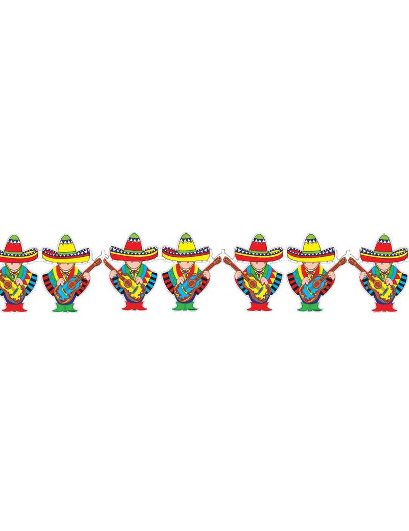 Girlande Mexikaner bunt 3m von WIDMANN