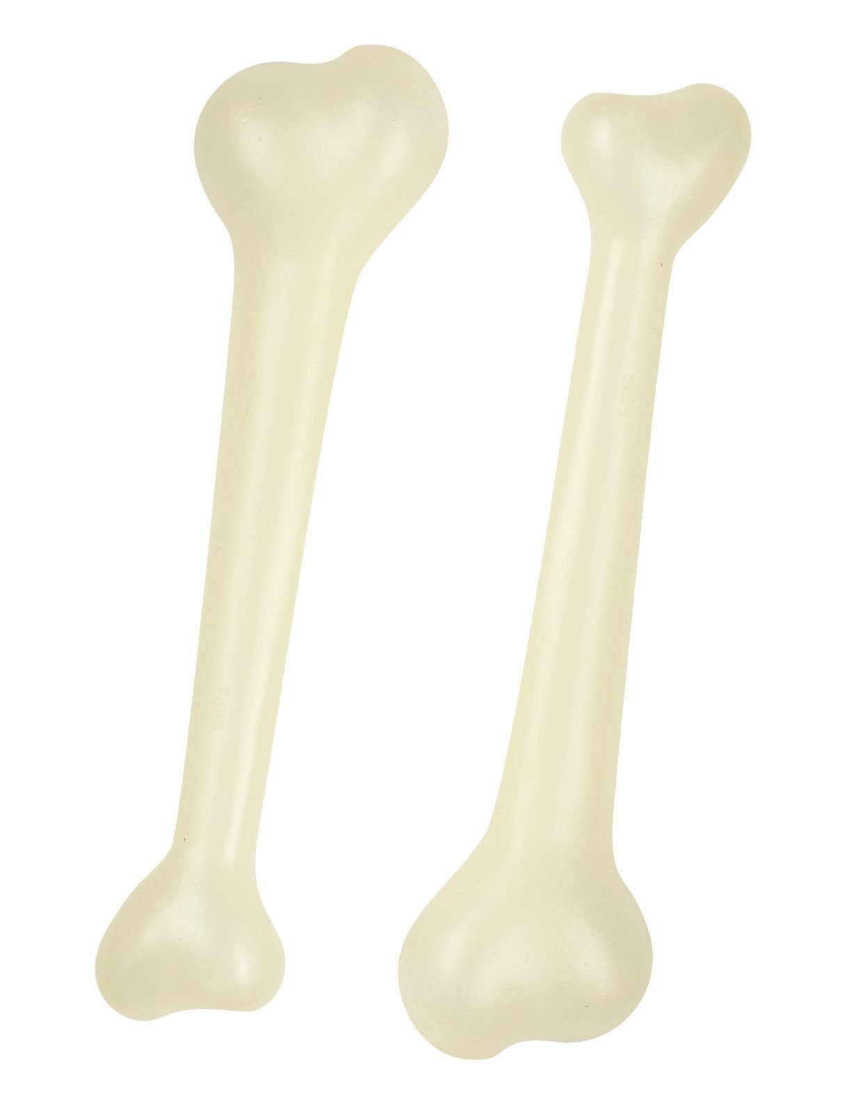 Glow in the Dark Knochen Halloween-Deko 2er-Set weiss 22cm Glow in the Dark Knochen Halloween-Deko 2er-Set weiss 22cm von WIDMANN