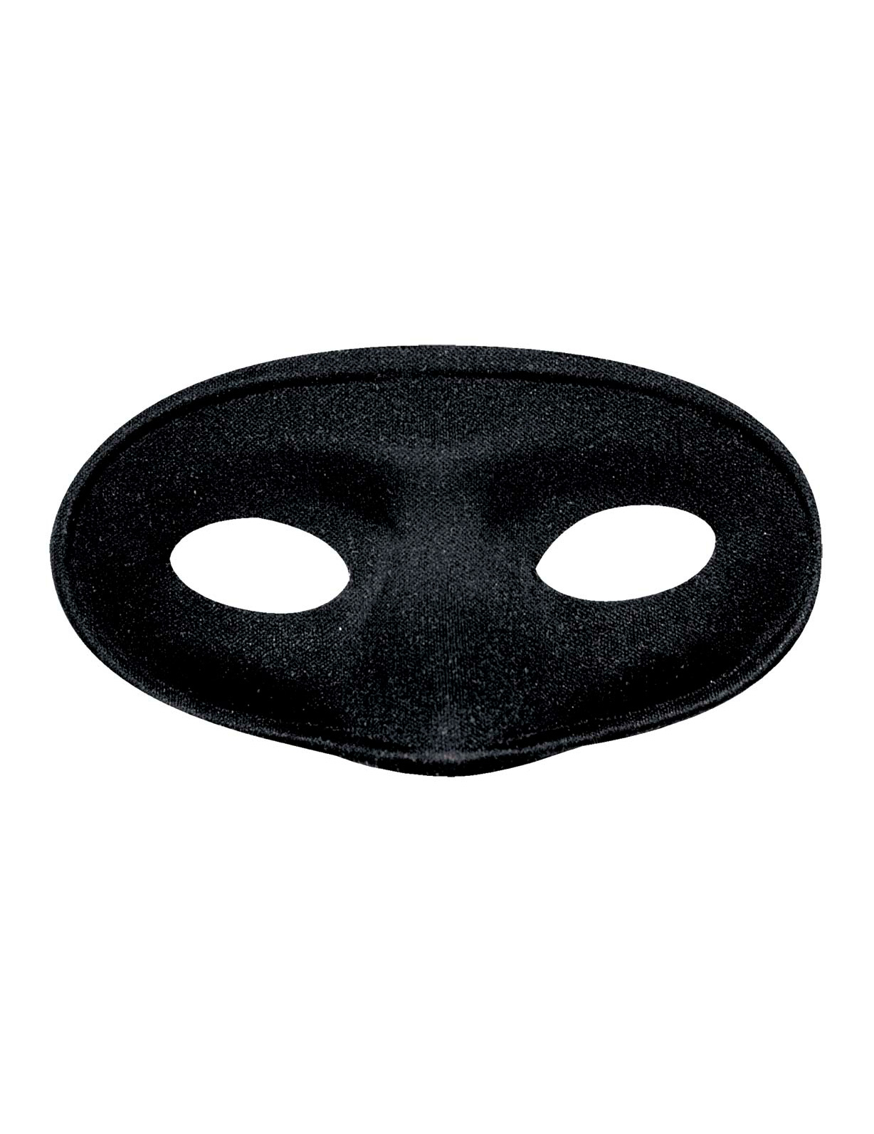 Halbmaske schwarz Halbmaske schwarz von WIDMANN
