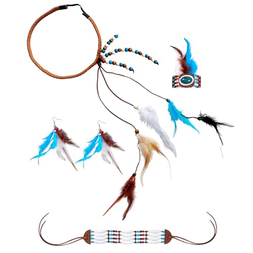 Widmann 95799 - Indianer Set, Schmuckset, Accessoire, Western, Faschingskostüme von WIDMANN MILANO PARTY FASHION