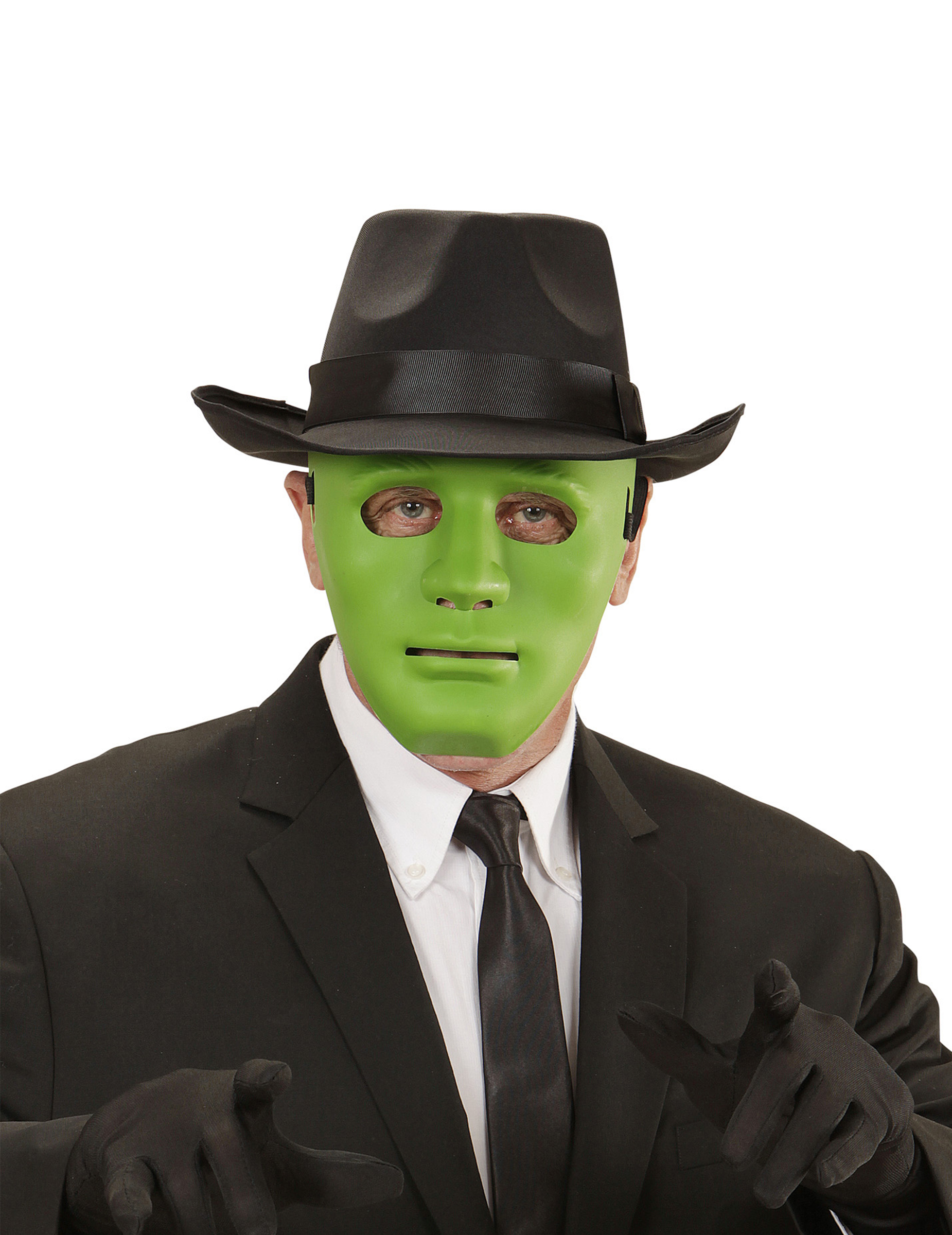 Karneval Gesichtsmaske grün Karneval Gesichtsmaske grün von WIDMANN