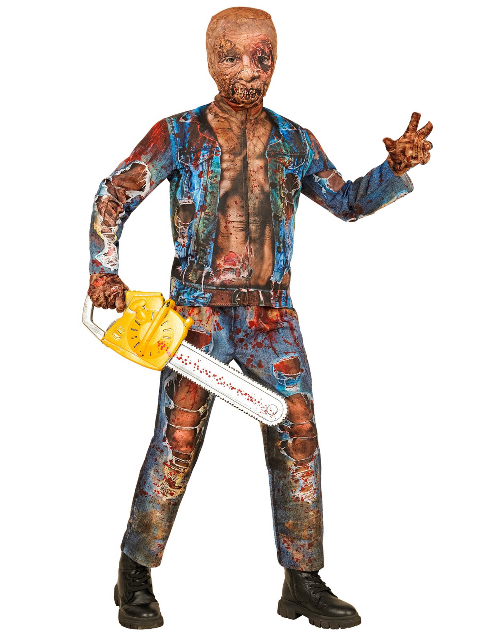 Kostüm Zombie für Kinder Halloween von WIDMANN