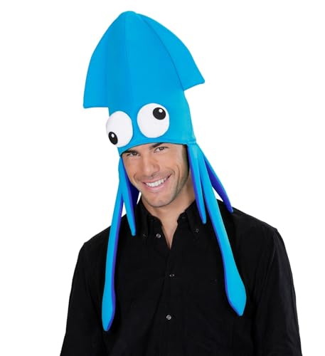 W WIDMANN MILANO Party Fashion - Hut Tintenfisch, Fisch, Meeresbewohner, Unterwasserwelt, Kopfschmuck, Accessoire für Karneval W WIDMANN MILANO Party Fashion - Hut Tintenfisch, Fisch, Meeresbewohner, Unterwasserwelt, Kopfschmuck, Accessoire für Karneval von W WIDMANN MILANO Party Fashion