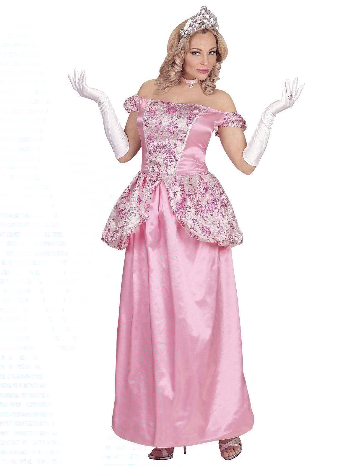 Märchen Prinzessinnenkostüm rosa von WIDMANN