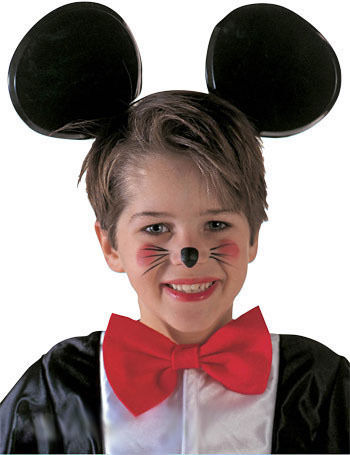 Mausohren für Kinder schwarz von WIDMANN