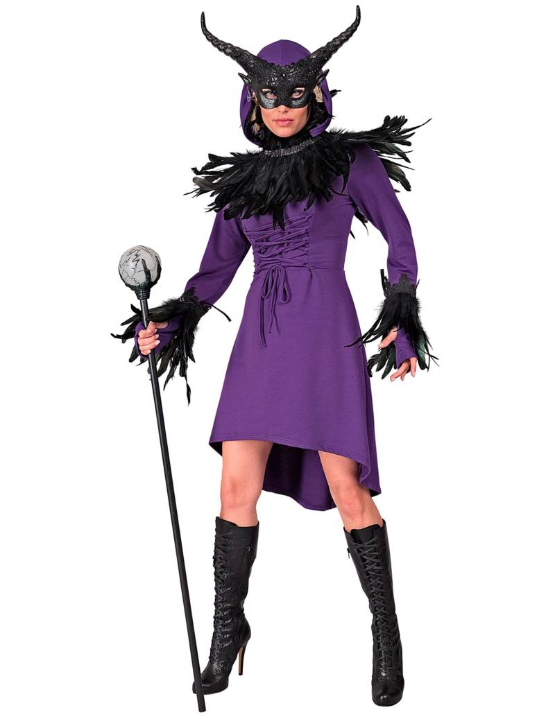 Mittelalter Gothic Kleid für Damen von WIDMANN