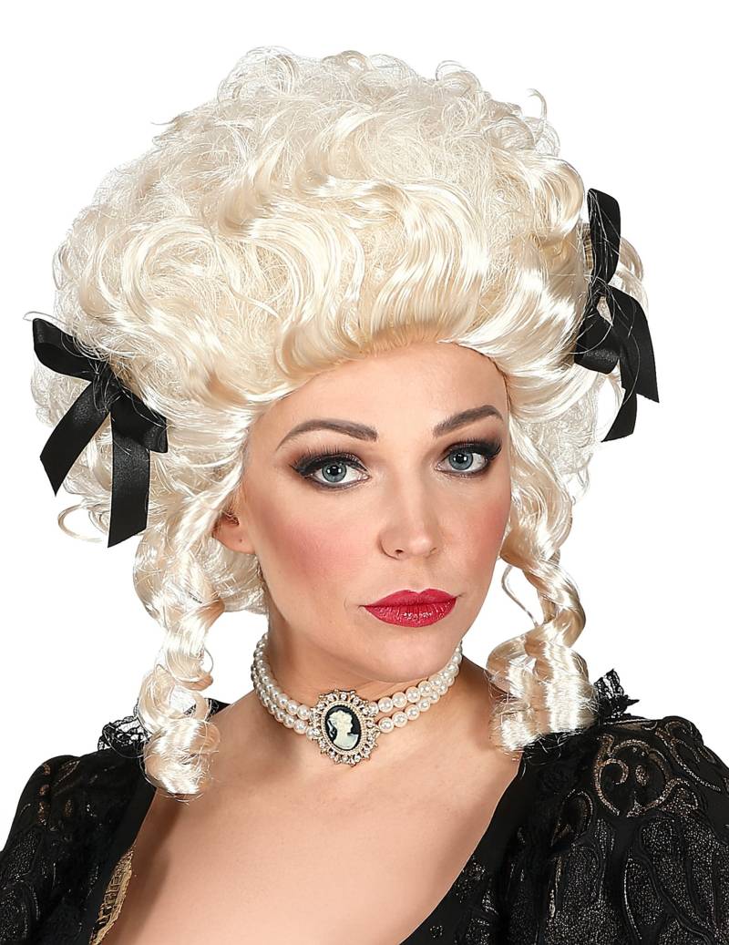 Perücke Barock Damen noble Frau für Erwachsene blond Perücke Barock Damen noble Frau für Erwachsene blond von WIDMANN