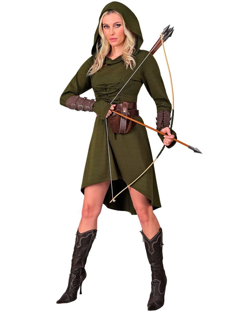Robin Hood Damenkostüm mittelalterlich grün Robin Hood Damenkostüm mittelalterlich grün von WIDMANN