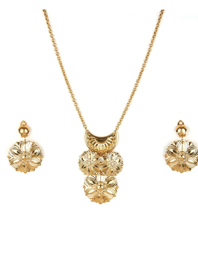 Römerin Griechin Schmuck-Set gold von WIDMANN