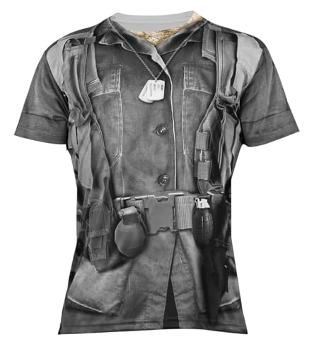 W WIDMANN MILANO Party Fashion - T-Shirt Soldat, Mottoparty, Karneval von W WIDMANN MILANO Party Fashion