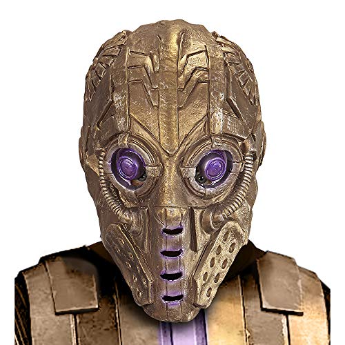 Widmann 96581 - Maske Space Trooper, Roboter, Science-Fiction, Außerirdische, Halloween, Karneval, Mottoparty Widmann 96581 - Maske Space Trooper, Roboter, Science-Fiction, Außerirdische, Halloween, Karneval, Mottoparty von W WIDMANN MILANO Party Fashion