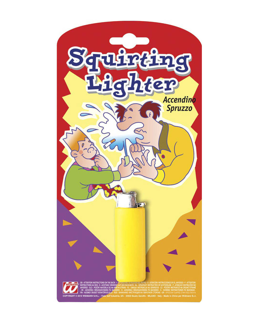 Scherzartikel Wasser-spritzendes Feuerzeug Scherzartikel Wasser-spritzendes Feuerzeug von WIDMANN