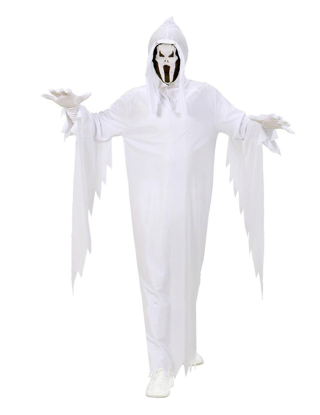 Schreiender Geist Halloween-Kinderkostüm weiss Schreiender Geist Halloween-Kinderkostüm weiss von WIDMANN
