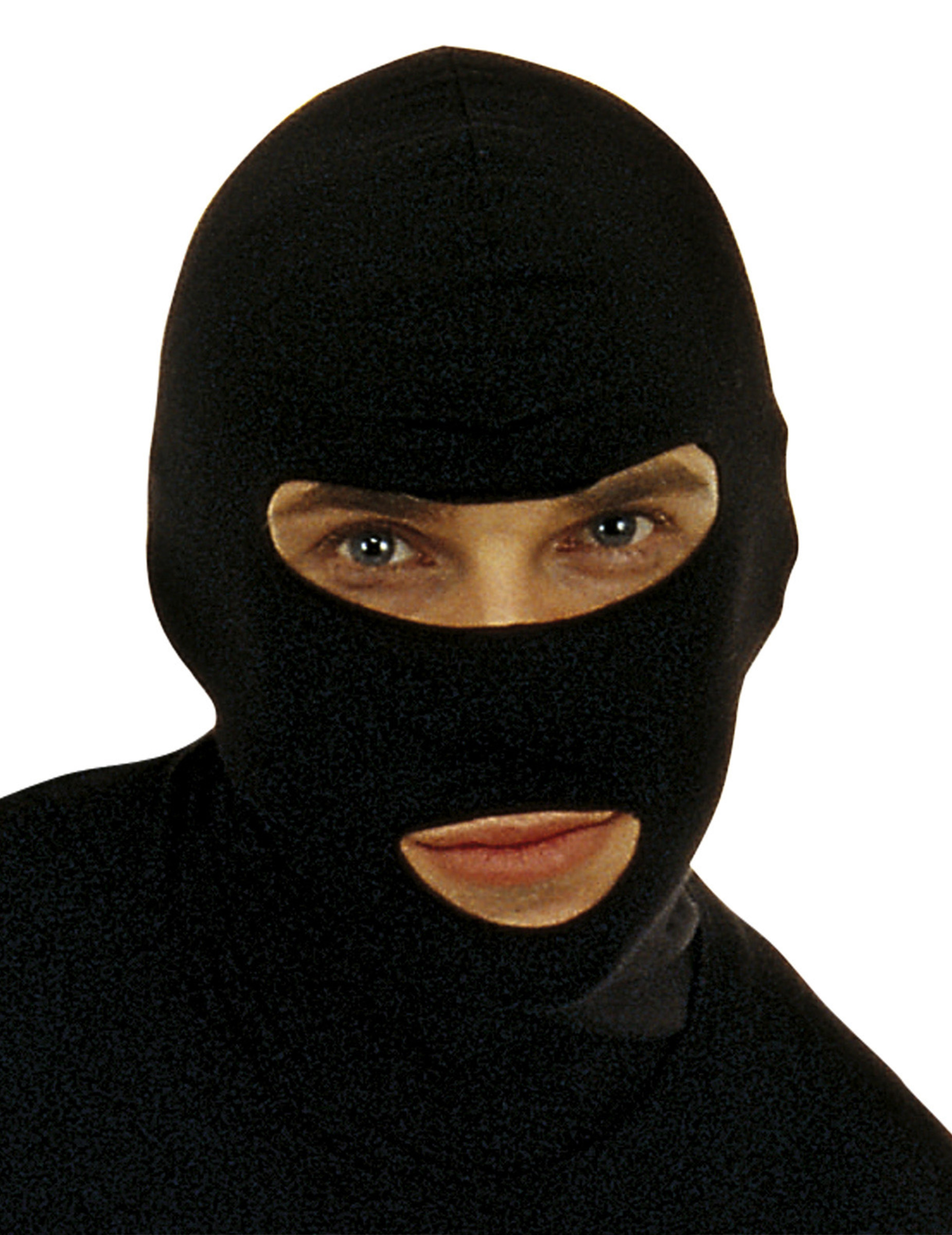 Schwarze Sturmmaske Verbrecher schwarz Schwarze Sturmmaske Verbrecher schwarz von WIDMANN