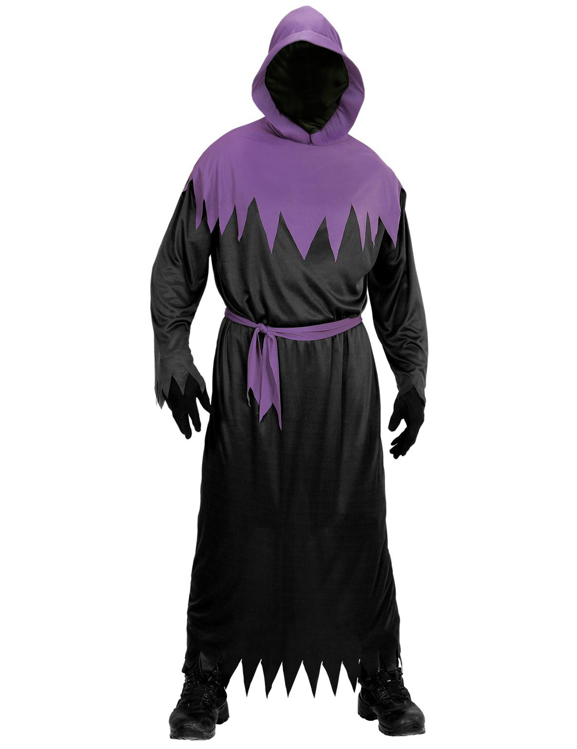 Sensenmann-Kostüm für Herren Halloween-Kostüm schwarz-violett Sensenmann-Kostüm für Herren Halloween-Kostüm schwarz-violett von WIDMANN