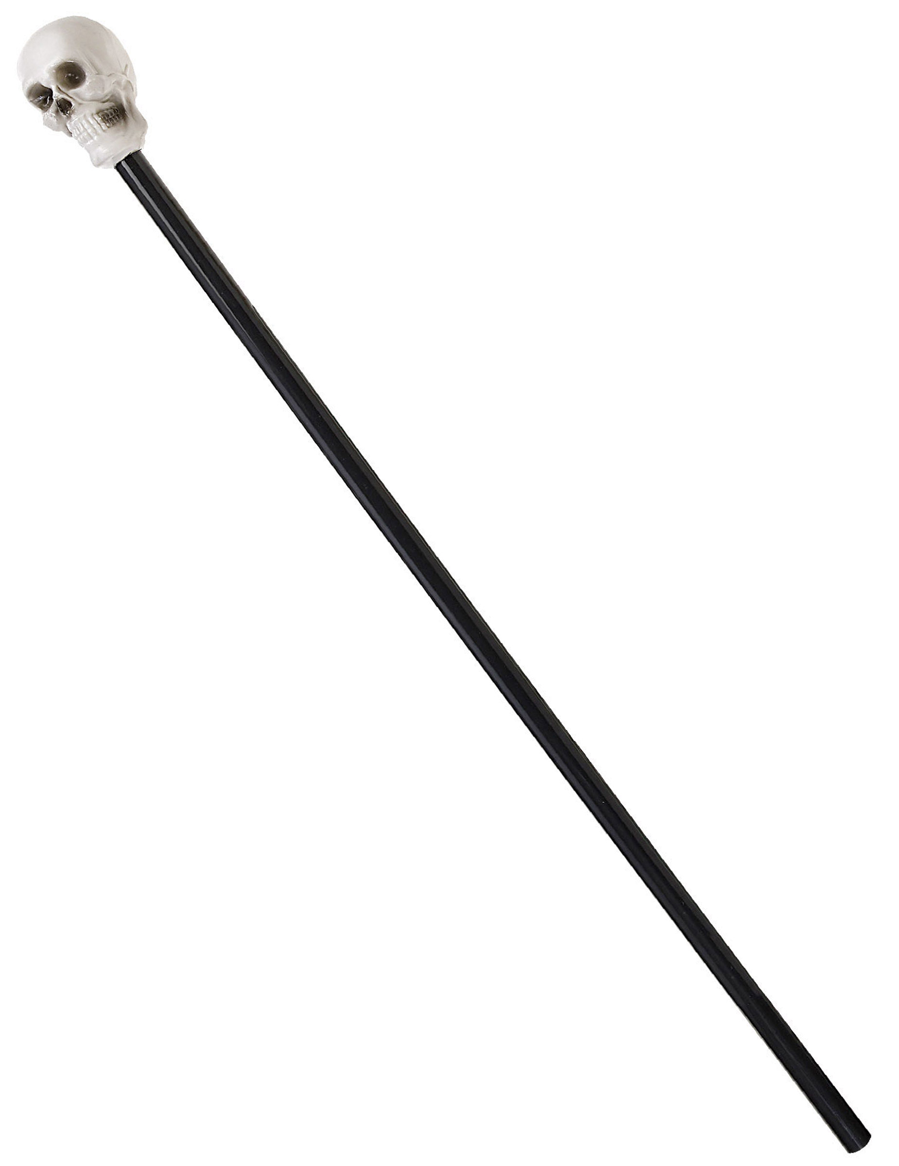 Skelett-Gehstock Hallowee-Accessoire schwarz-weiss 80 cm Skelett-Gehstock Hallowee-Accessoire schwarz-weiss 80 cm von WIDMANN