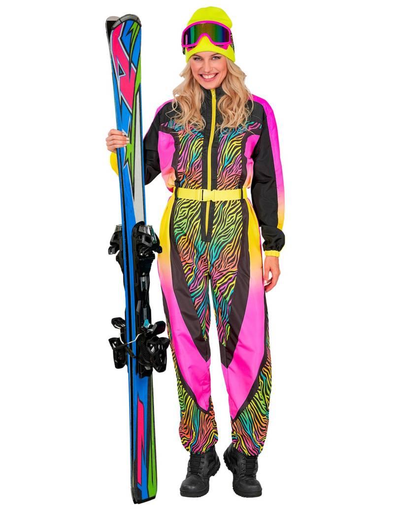 Skifahrer Kostüm Übergröße Zebra multicolor Erwachsene Skifahrer Kostüm Übergröße Zebra multicolor Erwachsene von WIDMANN