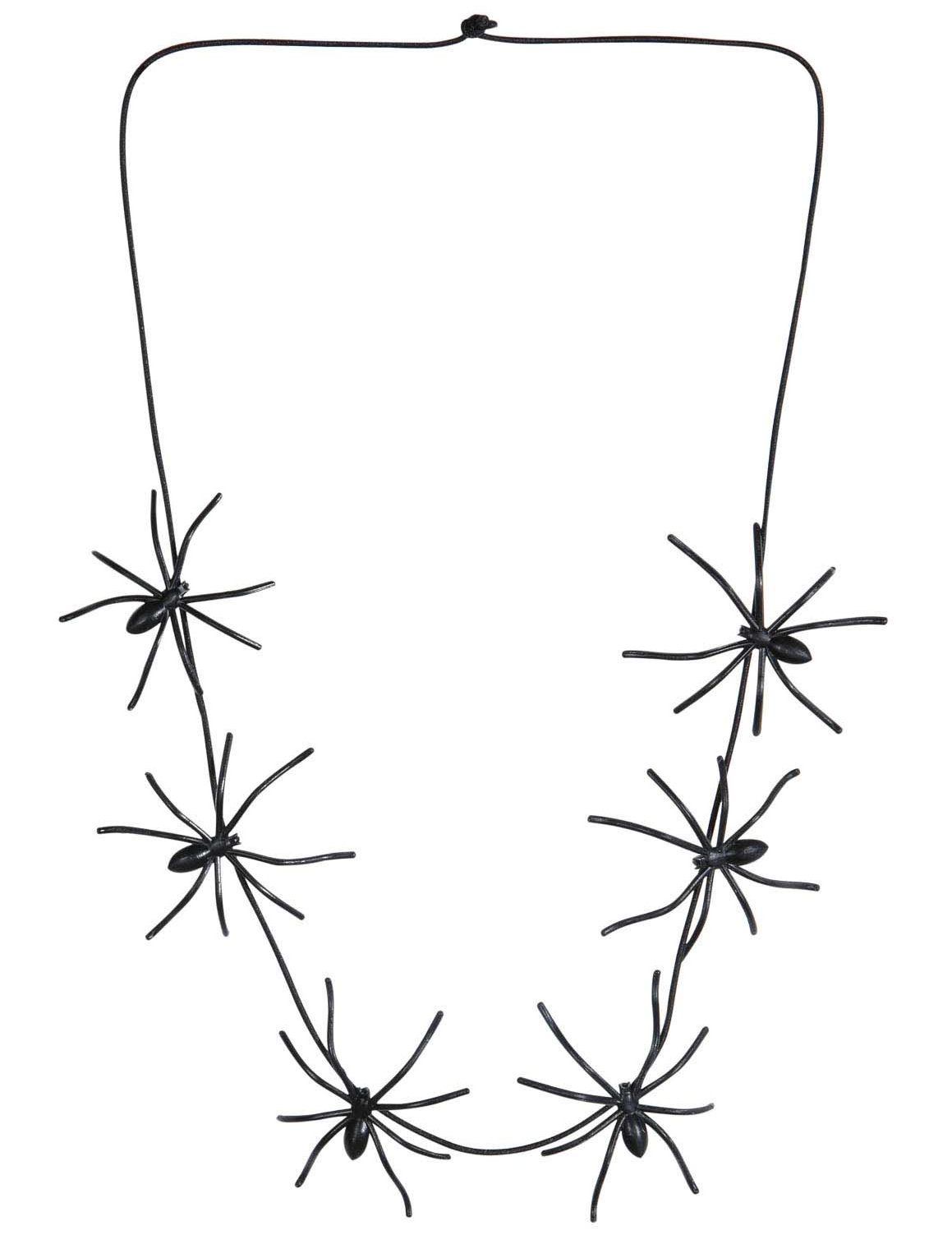 Spinnen-Schmuck Kette schwarz 60cm Spinnen-Schmuck Kette schwarz 60cm von WIDMANN