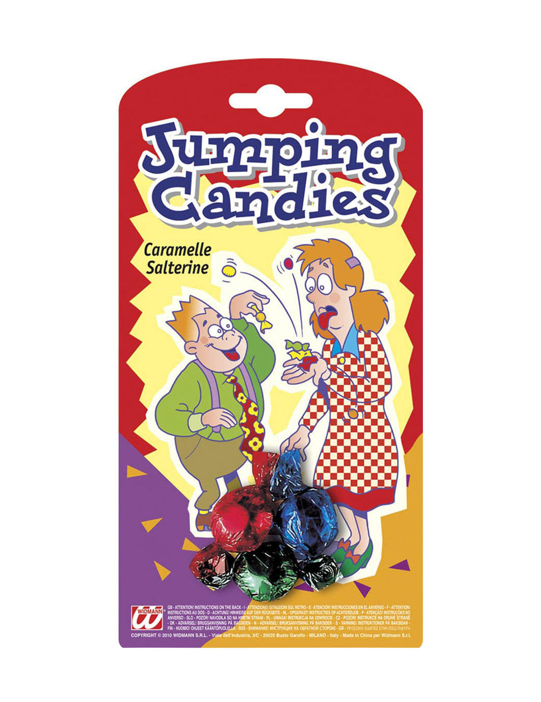 Springende Bonbons Scherzartikel Springende Bonbons Scherzartikel von WIDMANN