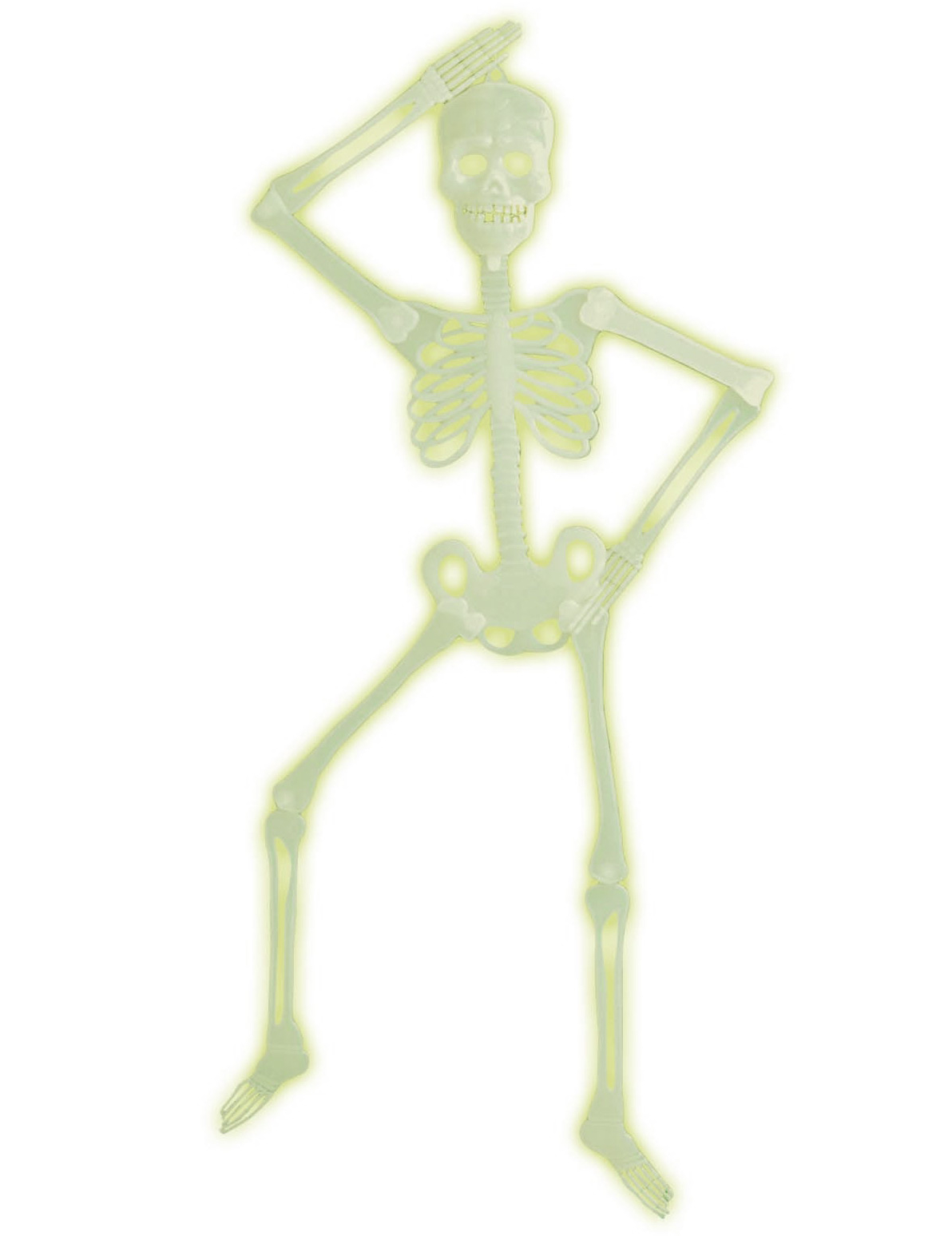 UV-leuchtendes Skelett Halloween Deko neongelb 92cm UV-leuchtendes Skelett Halloween Deko neongelb 92cm von WIDMANN