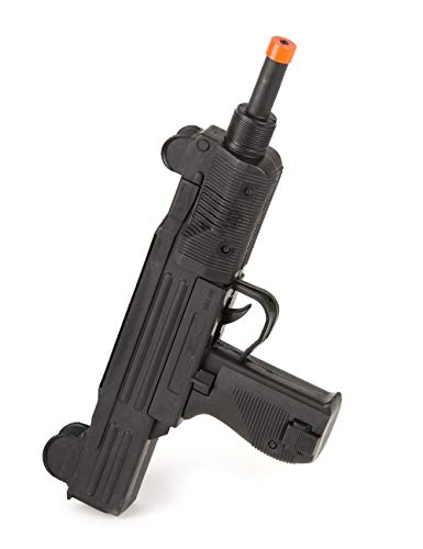 WIDMANN Uzi Maschinengewehr mit Sound für Militär-Soldat Kunststoff - Schwarz von WIDMANN