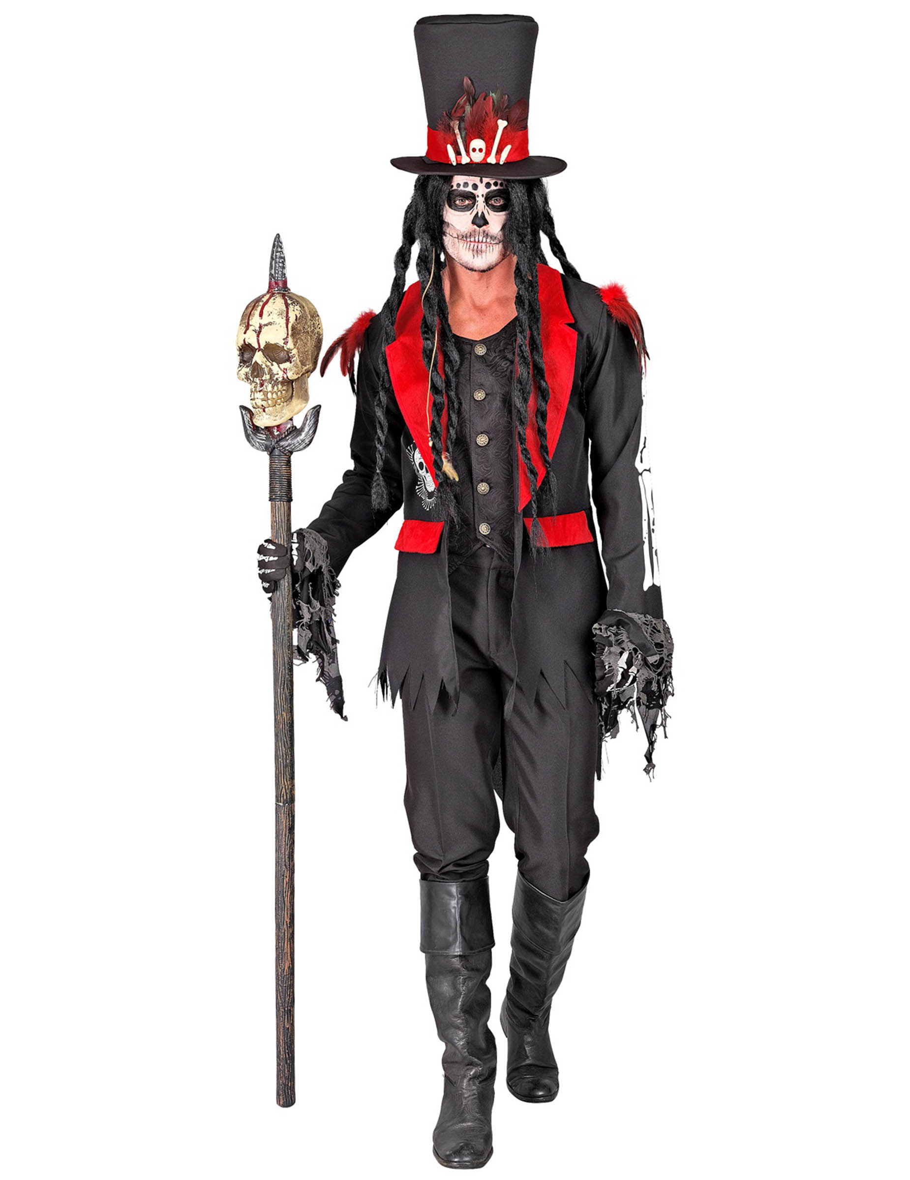 Voodoo Meister Kostüm für Herren Voodoo Meister Kostüm für Herren von WIDMANN