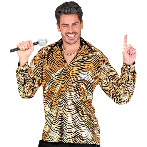 WIDMANN MILANO PARTY FASHION 58032 Hemd Disco Fever, Herren, Gold, XL WIDMANN MILANO PARTY FASHION 58032 Hemd Disco Fever, Herren, Gold, XL von WIDMANN MILANO PARTY FASHION