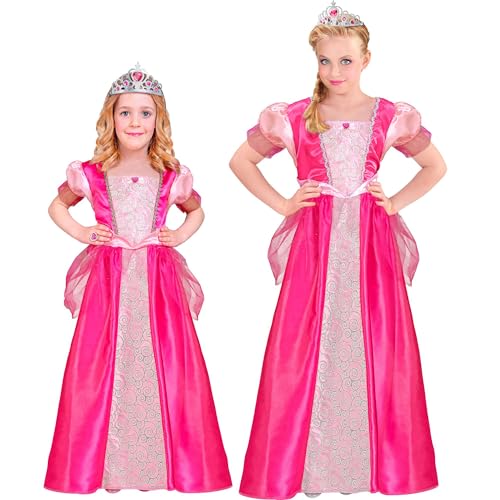 Widmann - Kinderkostüm Prinzessin, pink, Kleid und Tiara, Königin, Märchen, Faschingskostüme, Karneval von WIDMANN MILANO PARTY FASHION
