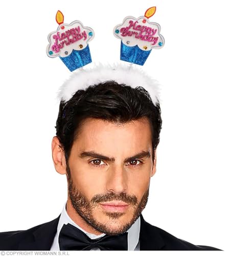 W WIDMANN MILANO Party Fashion, Cupcake-Stirnband, festliches Design, optimaler Komfort, vielseitig für alle Feiern, pflegeleicht, ein unverzichtbares Accessoire für Ihre Feierlichkeiten von W WIDMANN MILANO Party Fashion
