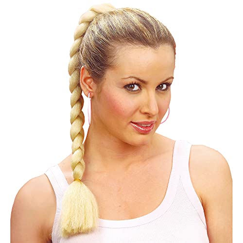 W WIDMANN MILANO Party Fashion, elegante blonde Damenperücke, schmeichelnder Schnitt, schicker Stil, perfekt für Themenpartys, blonde Zopfverlängerung, einfach anzubringen, glamouröser Look W WIDMANN MILANO Party Fashion, elegante blonde Damenperücke, schmeichelnder Schnitt, schicker Stil, perfekt für Themenpartys, blonde Zopfverlängerung, einfach anzubringen, glamouröser Look von W WIDMANN MILANO Party Fashion