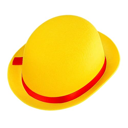 W WIDMANN MILANO Party Fashion 16802 - Clown-Hut, Gelb-Rot, Melone aus Filz, Hut, Mütze, Kostüm, Karneval, Mottoparty W WIDMANN MILANO Party Fashion 16802 - Clown-Hut, Gelb-Rot, Melone aus Filz, Hut, Mütze, Kostüm, Karneval, Mottoparty von WIDMANN