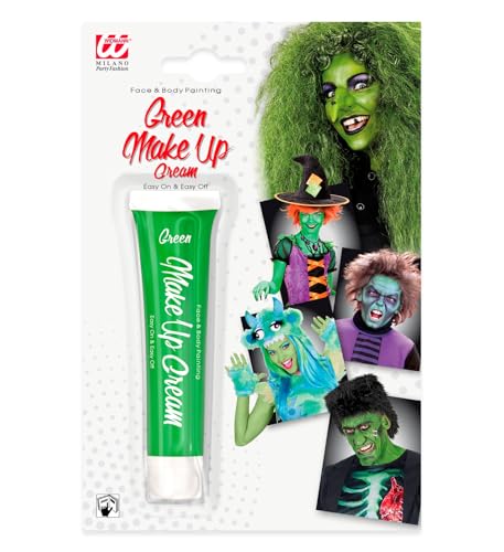W WIDMANN MILANO Party Fashion - Make-Up, Theaterschminke in der Tube, 28 ml, Schminke, Mottoparty, Karneval, Halloween von WIDMANN