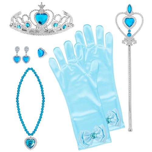 Widmann - Prinzessinnen Zubehör für Kinder, Schmuck und Handschuhe, Königin, Accessoires, Faschingskostüme von WIDMANN MILANO PARTY FASHION