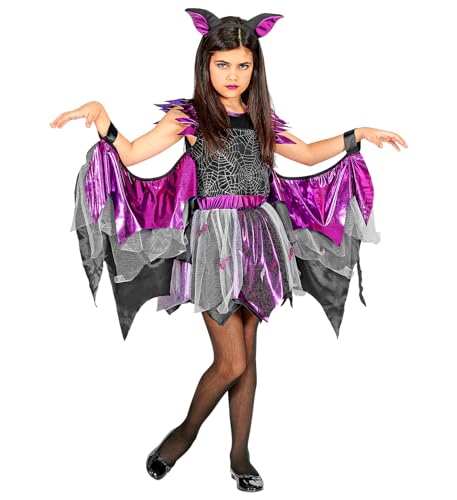 W WIDMANN MILANO Party Fashion - Kinderkostüm Fledermaus mit Flügel, Halloween, Kleid W WIDMANN MILANO Party Fashion - Kinderkostüm Fledermaus mit Flügel, Halloween, Kleid von W WIDMANN MILANO Party Fashion
