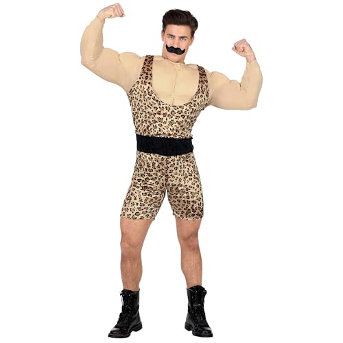 W WIDMANN MILANO Party Fashion - Costume da uomo forte, tuta con camicia muscolare, culturista, carnevale W WIDMANN MILANO Party Fashion - Costume da uomo forte, tuta con camicia muscolare, culturista, carnevale von W WIDMANN MILANO Party Fashion