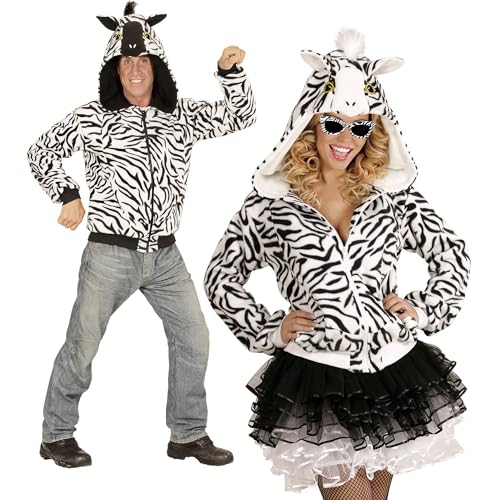 W WIDMANN MILANO Party Fashion - Fleecejacke mit Kapuze, Tierkostüm für Karneval, Mottoparty W WIDMANN MILANO Party Fashion - Fleecejacke mit Kapuze, Tierkostüm für Karneval, Mottoparty von W WIDMANN MILANO Party Fashion