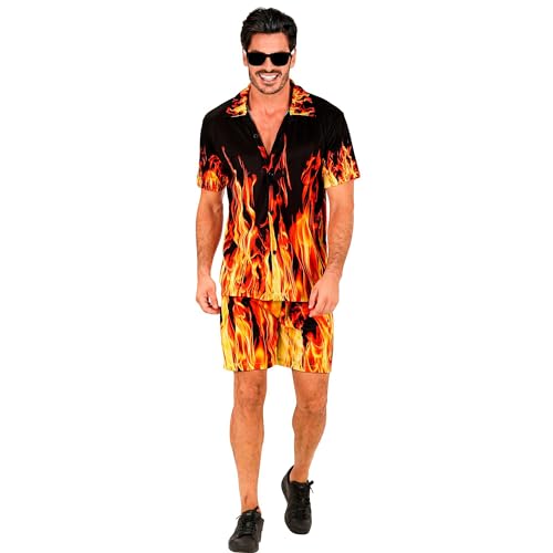 W WIDMANN MILANO Party Fashion - Hawaii Outfit, kurzarm Hemd und Shorts, Blumen, Aloha, Strand Party, Verkleidung W WIDMANN MILANO Party Fashion - Hawaii Outfit, kurzarm Hemd und Shorts, Blumen, Aloha, Strand Party, Verkleidung von W WIDMANN MILANO Party Fashion
