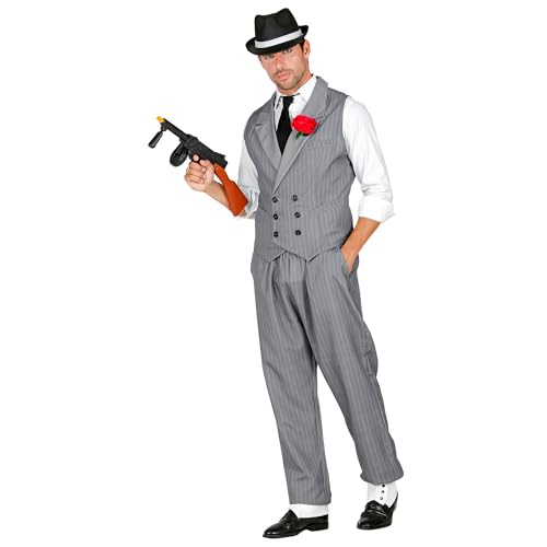 WIDMANN - Kostüm Gangster, Weste und Hose, Verbrecher, Mafia Boss, Motto-Party, Karneval von WIDMANN