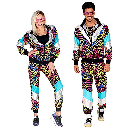 widmann 11770 Costume TUTA ANNI 80 PARTY ANIMAL XXL von WIDMANN