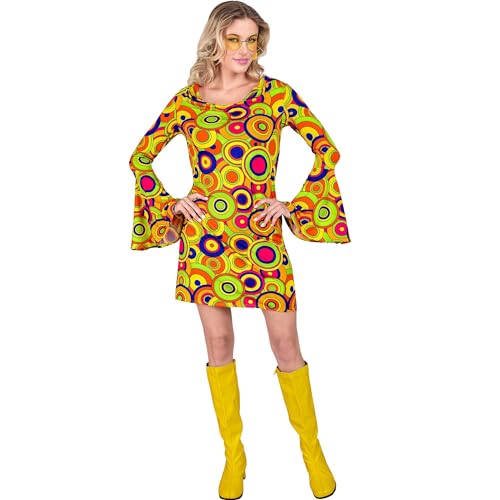 Widmann - Kostüm 70er Jahre Kleid, Hippie, Reggae, Flower Power, Disco Fever, Schlagermove von WIDMANN MILANO PARTY FASHION