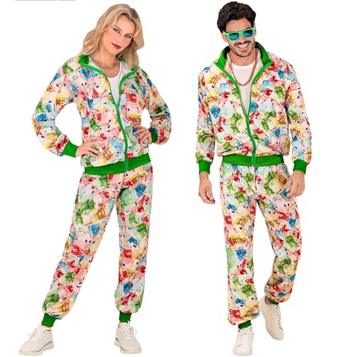W WIDMANN MILANO Party Fashion - Kostüm Trainingsanzug, Euro/Dollar, Geldscheine, Geldanzug, Casino, 80er Jahre Outfit, Jogginganzug, Faschingskostüme W WIDMANN MILANO Party Fashion - Kostüm Trainingsanzug, Euro/Dollar, Geldscheine, Geldanzug, Casino, 80er Jahre Outfit, Jogginganzug, Faschingskostüme von W WIDMANN MILANO Party Fashion