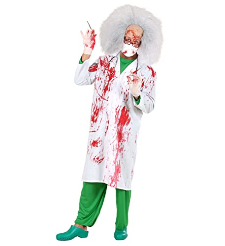 WIDMANN MILANO PARTY FASHION - Kostüm blutiger Doktor, Arztkittel, Horror Arzt, Faschingskostüme, Halloween von WIDMANN MILANO PARTY FASHION